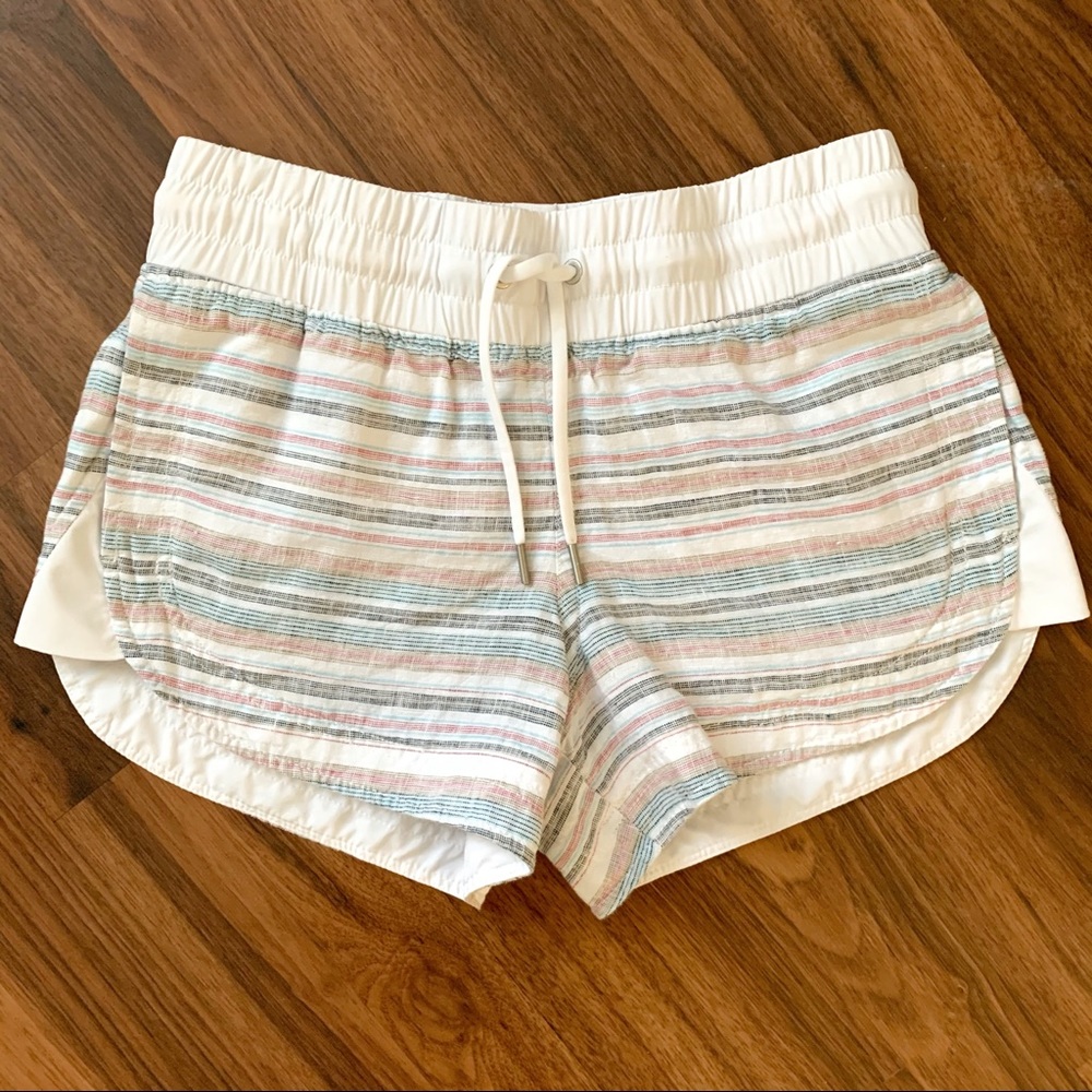 ATHLETA Cabo Beachside Linen Shortie Size 4